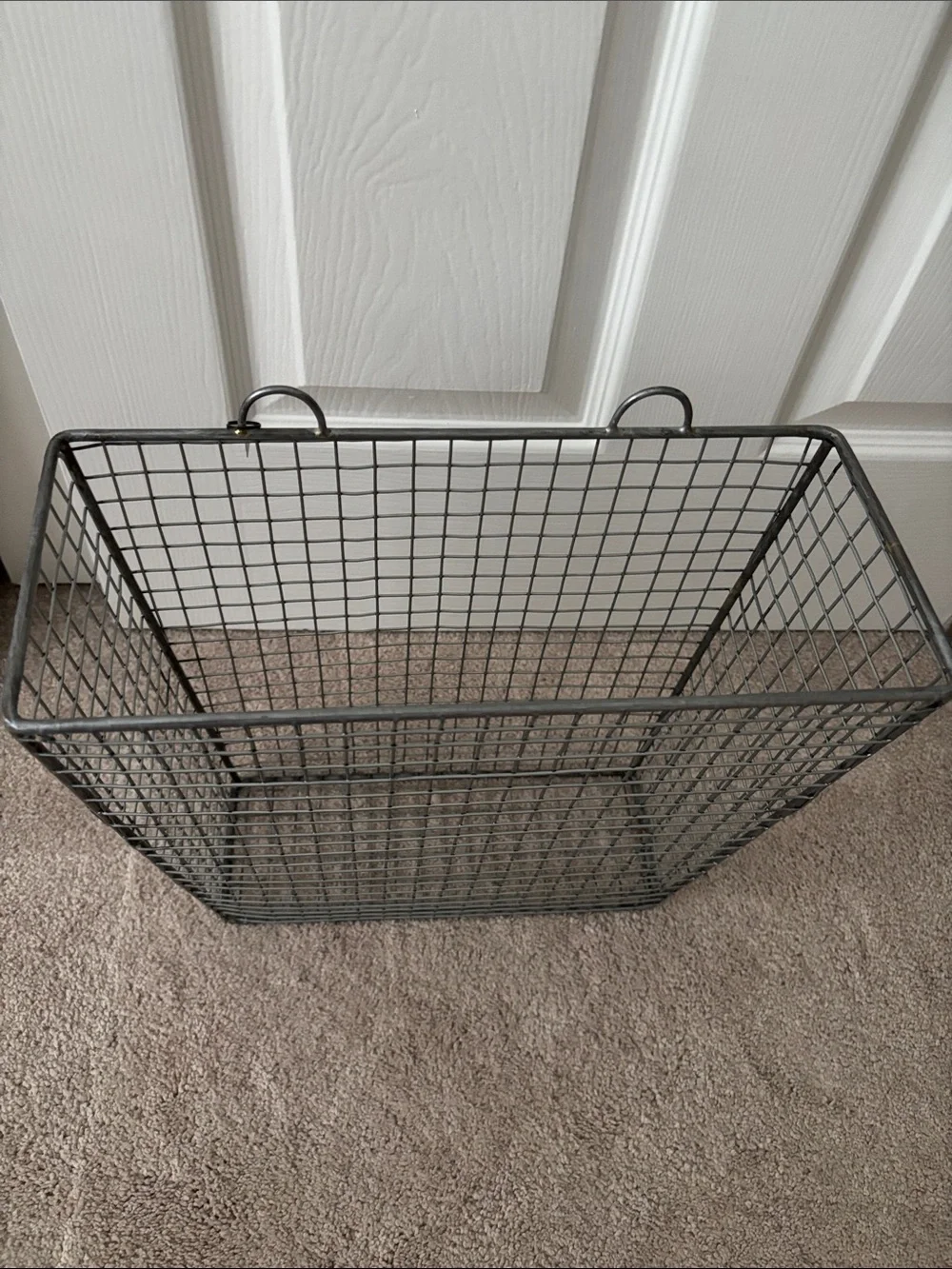 Magnolia Home Grid Hanging Storage Basket